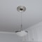 Ekena Millwork Cole PVC Ceiling Medallion (Fits Canopies up to 4 1/4"), Brght Coat Chrome, 13"OD x 3 1/2"ID x 3/4"P CMP13COBCR - alternate 9